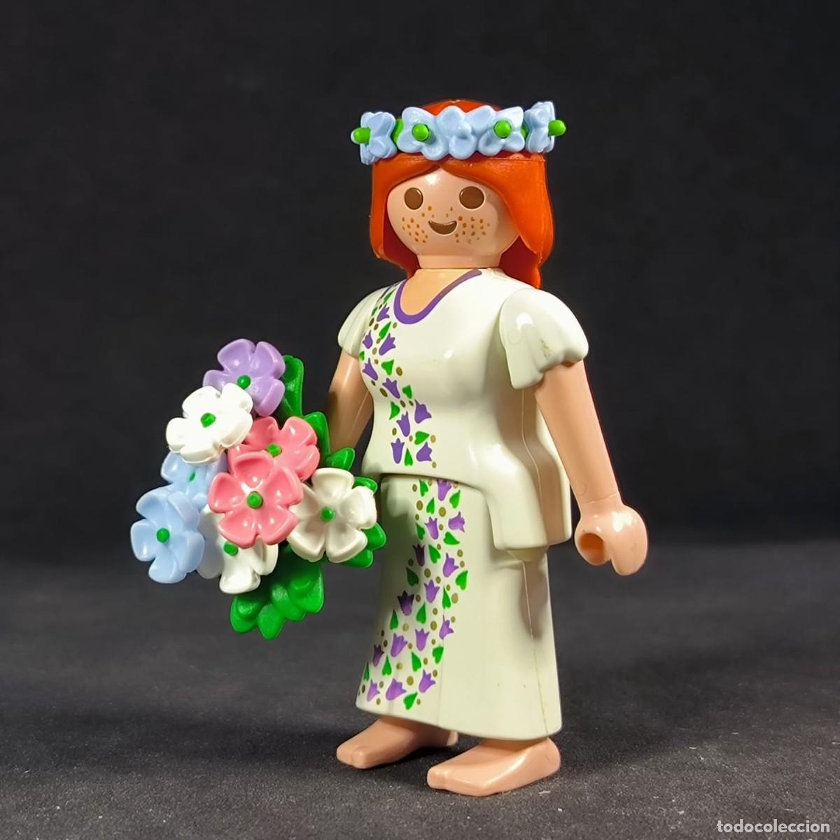 Playmobil: Playmobil mujer con flores ☼