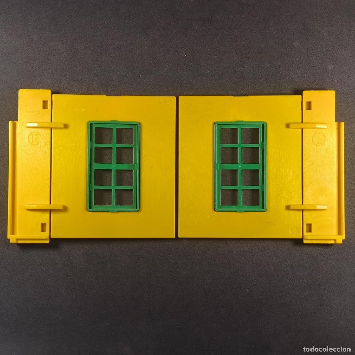 Playmobil: Playmobil paredes amarillas con bisagras casa oeste ☼