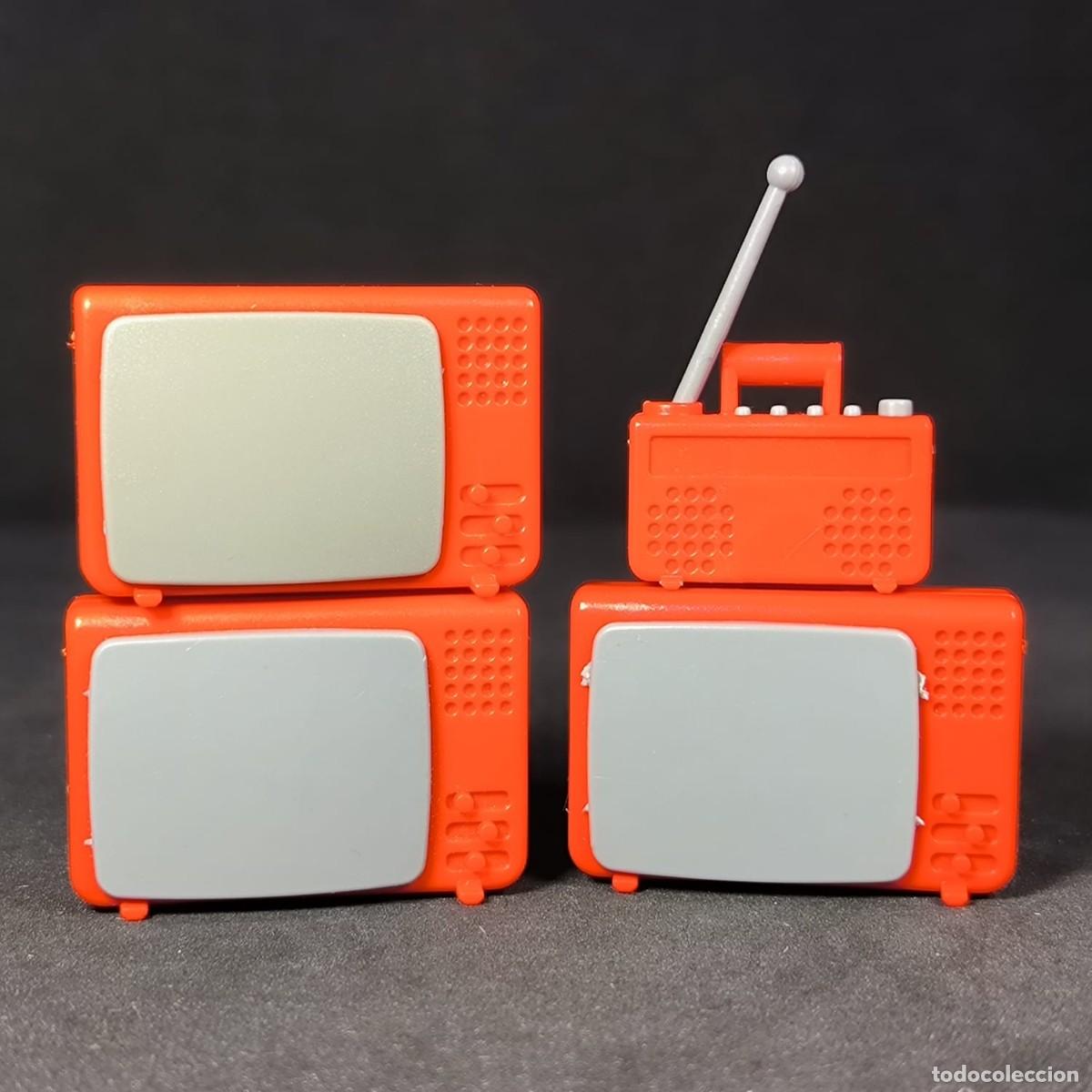 Playmobil: Playmobil tres teles con radio ☼