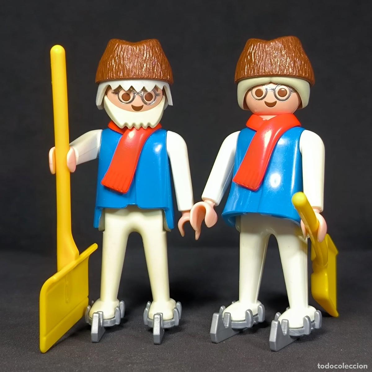 Playmobil: Playmobil abuelos con patines ☼