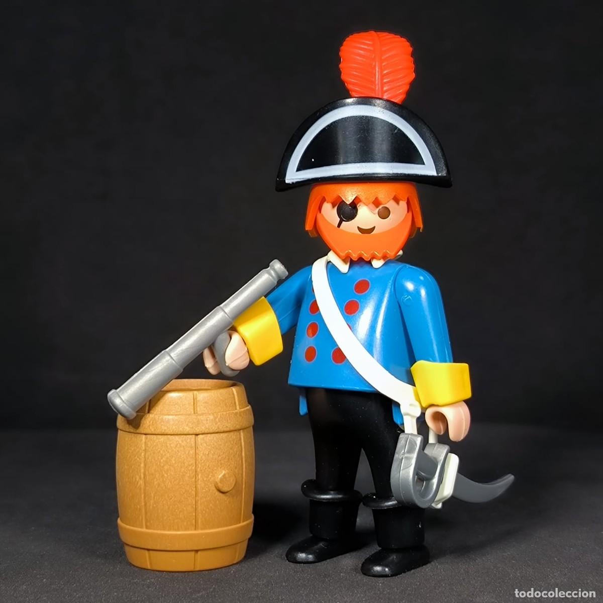 Playmobil: Playmobil pirata con barril ☼