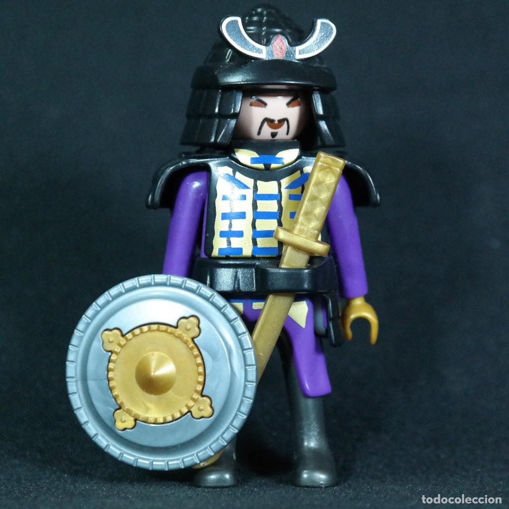 Playmobil: Playmobil samurai con escudo ☼
