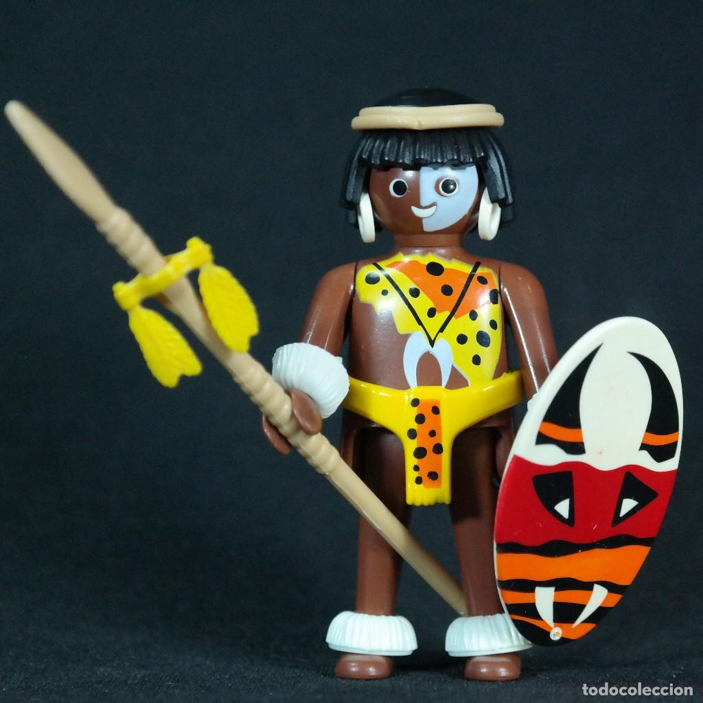 Playmobil: Playmobil guerrero africano ☼