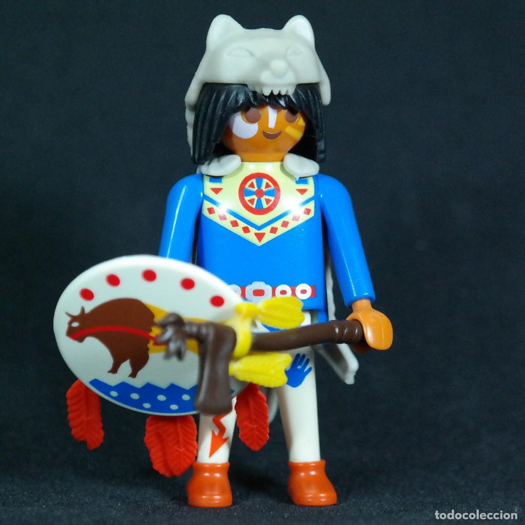 Playmobil: Playmobil indio con capa de y hacha ☼
