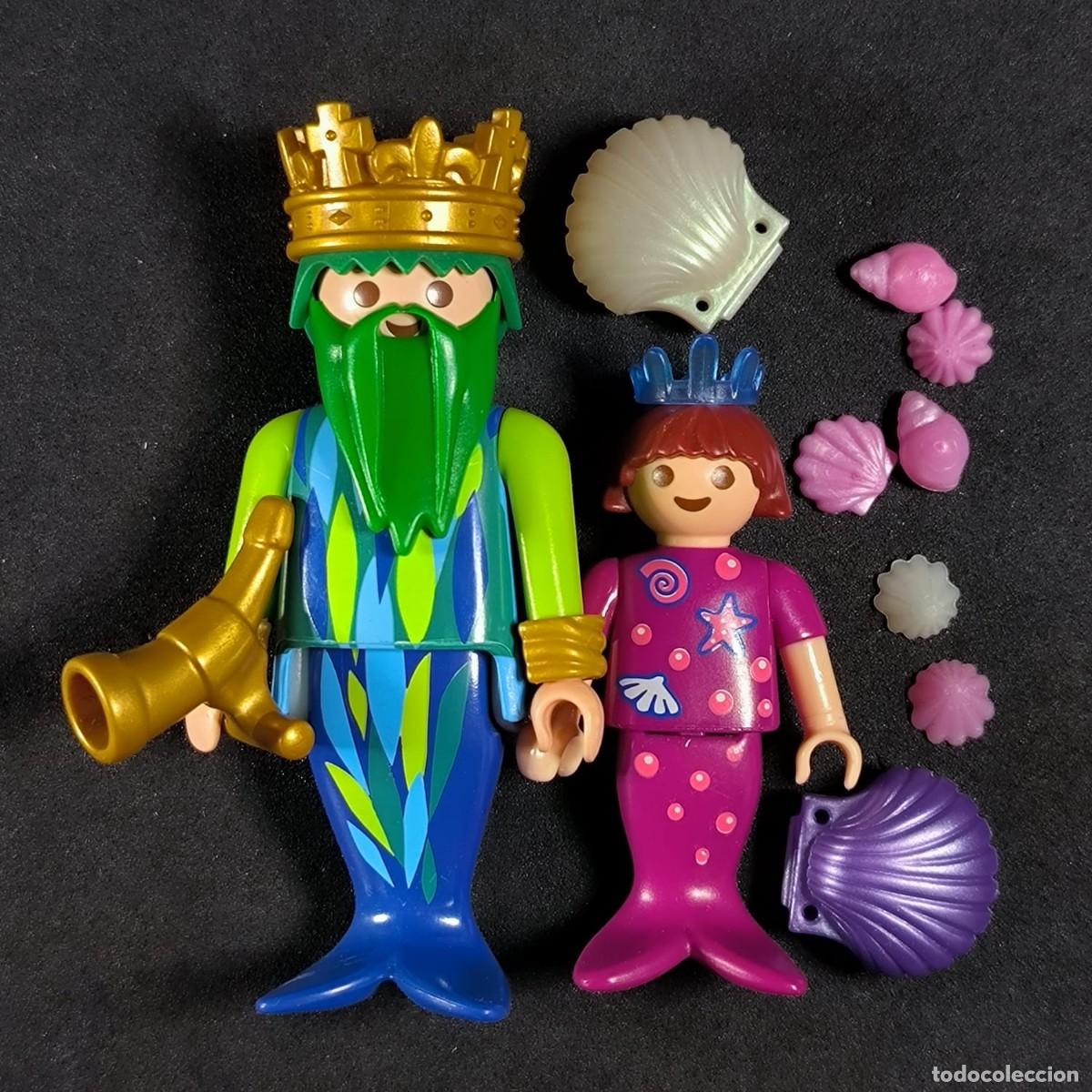 Playmobil: Playmobil rey marino con hija ☼