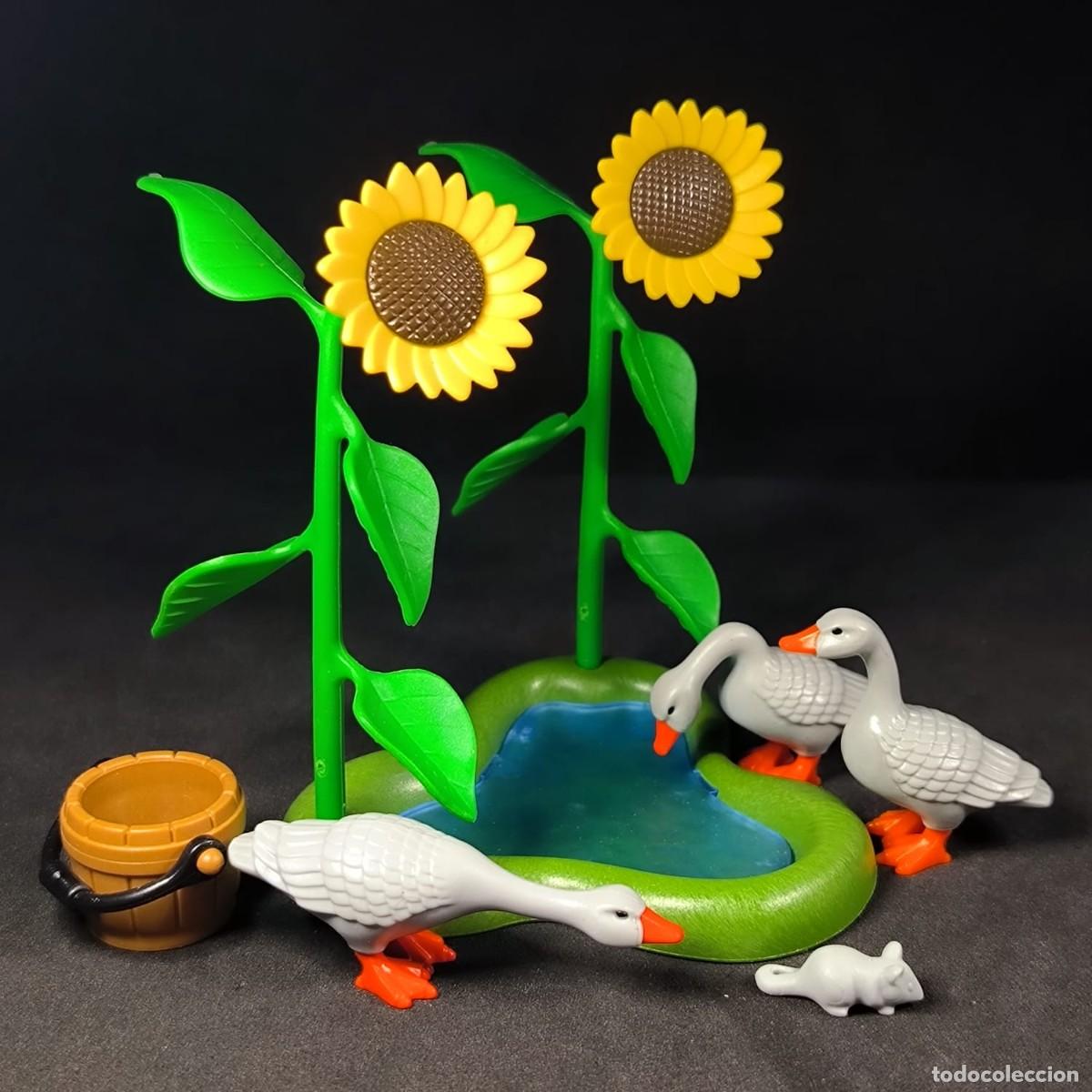 Playmobil: Playmobil girasoles con gansos ☼