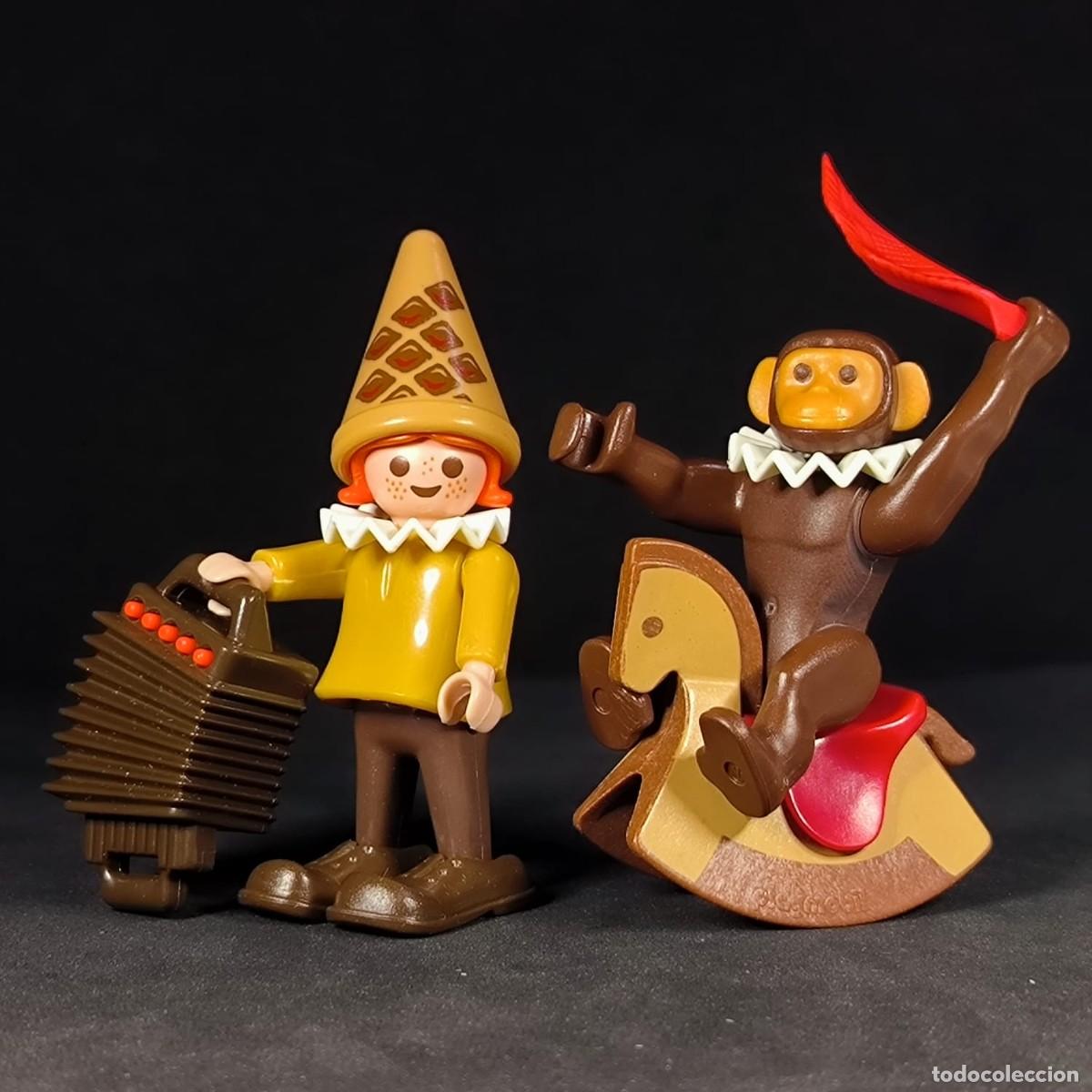 Playmobil: Playmobil ni&ntilde;a payasa con mono ☼