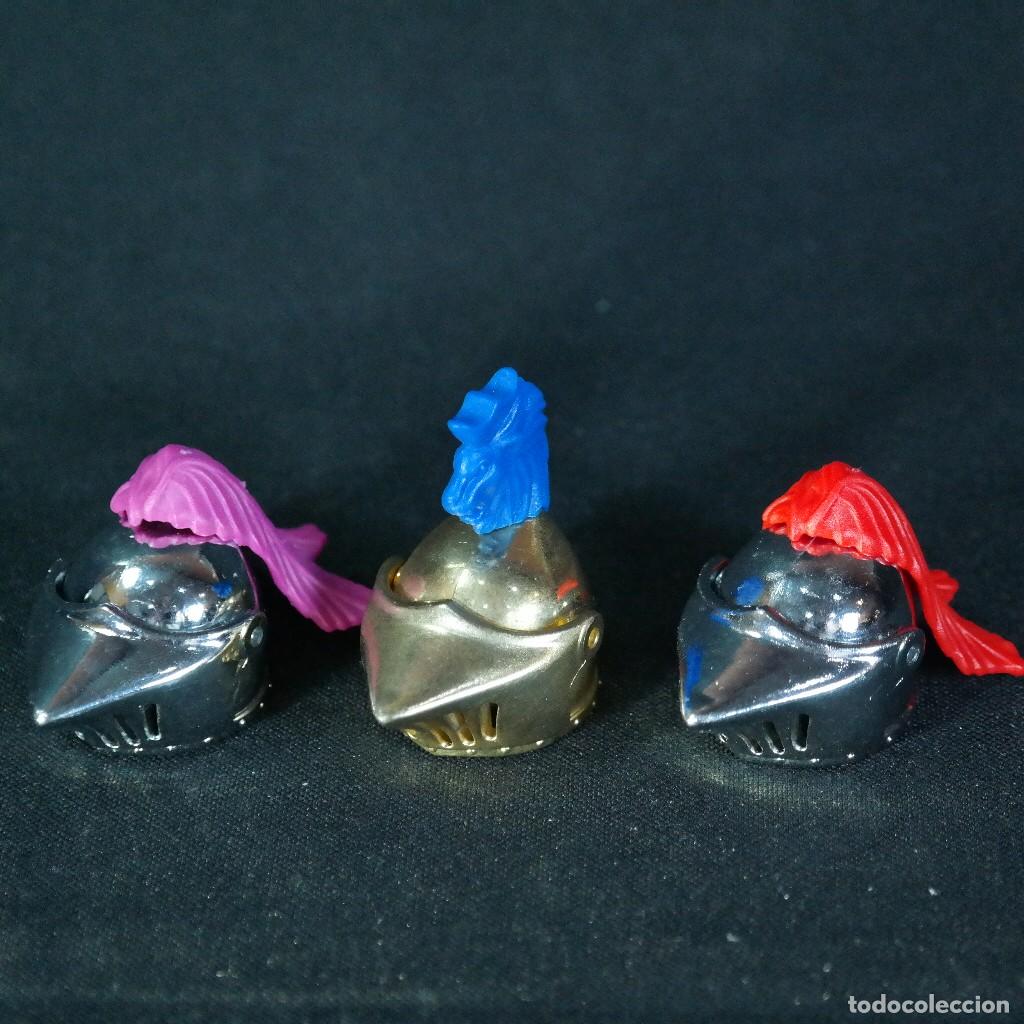 Playmobil: Playmobil 3 cascos cromados ☼