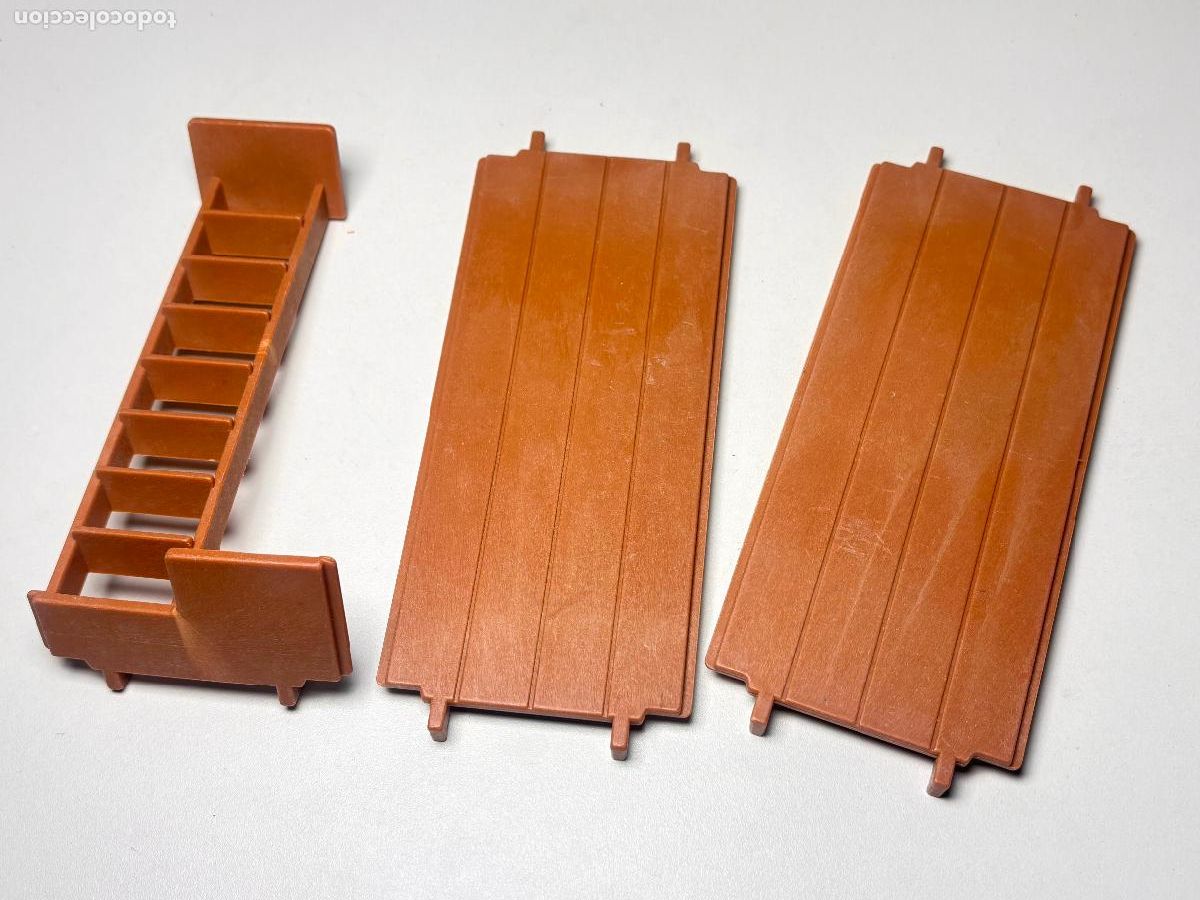 Playmobil: Playmobil lote base alargada y escalera marcas uso castillo casa medieval