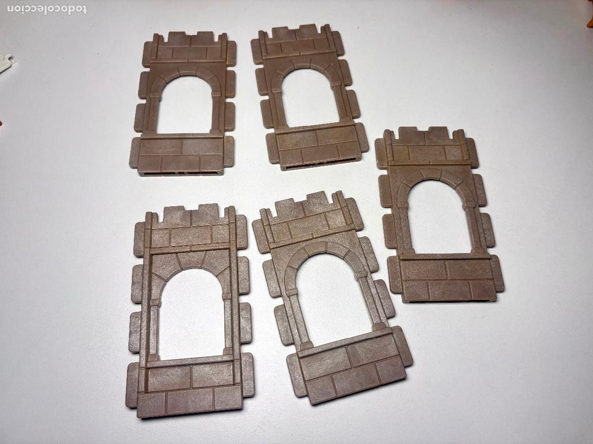 Playmobil: Playmobil lote pared hueco ventana castillo casa medieval