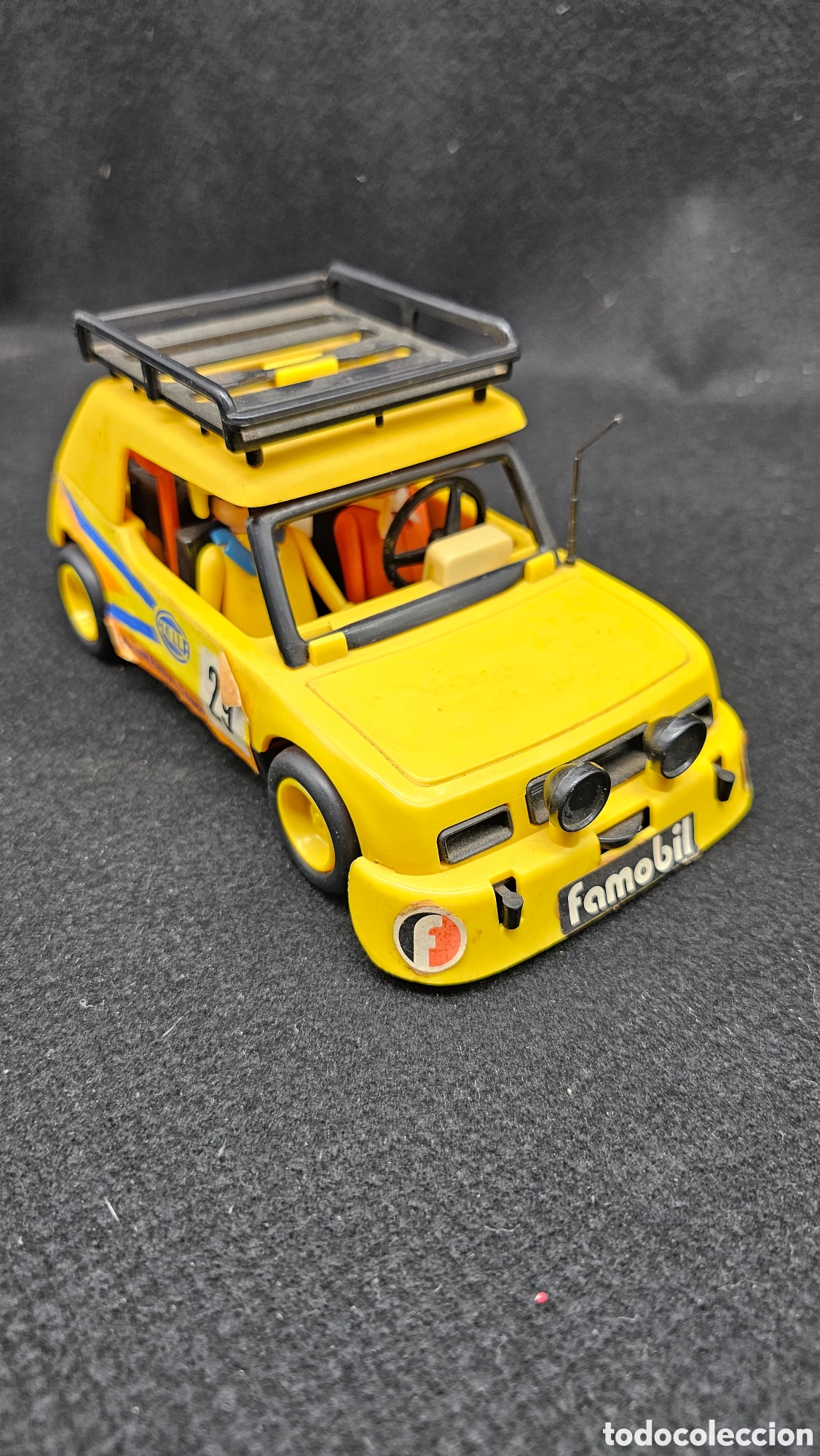 Playmobil: Antiguo coche de carreras de Famobil