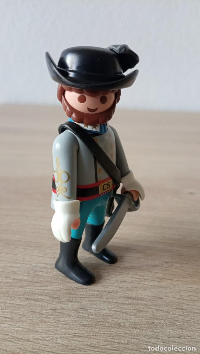 Playmobil: playmobil, lote, custom, oficial, nordista, sudista, oeste, western, bandera, soldado, SOLO HOY