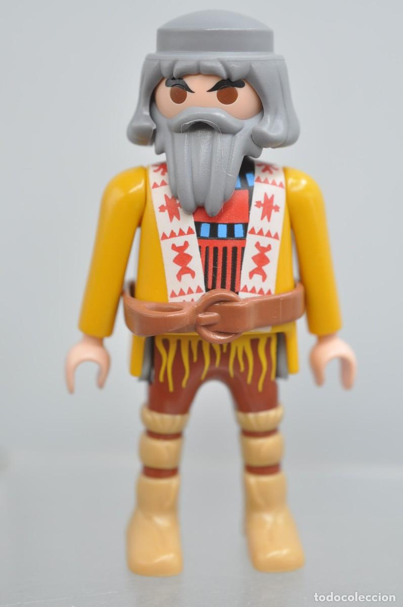 Playmobil: WSK073 Playmobil, figura hombre, trampero