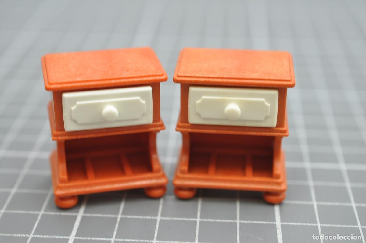 Playmobil: WSK073 Playmobil, 2 mesitas de noche