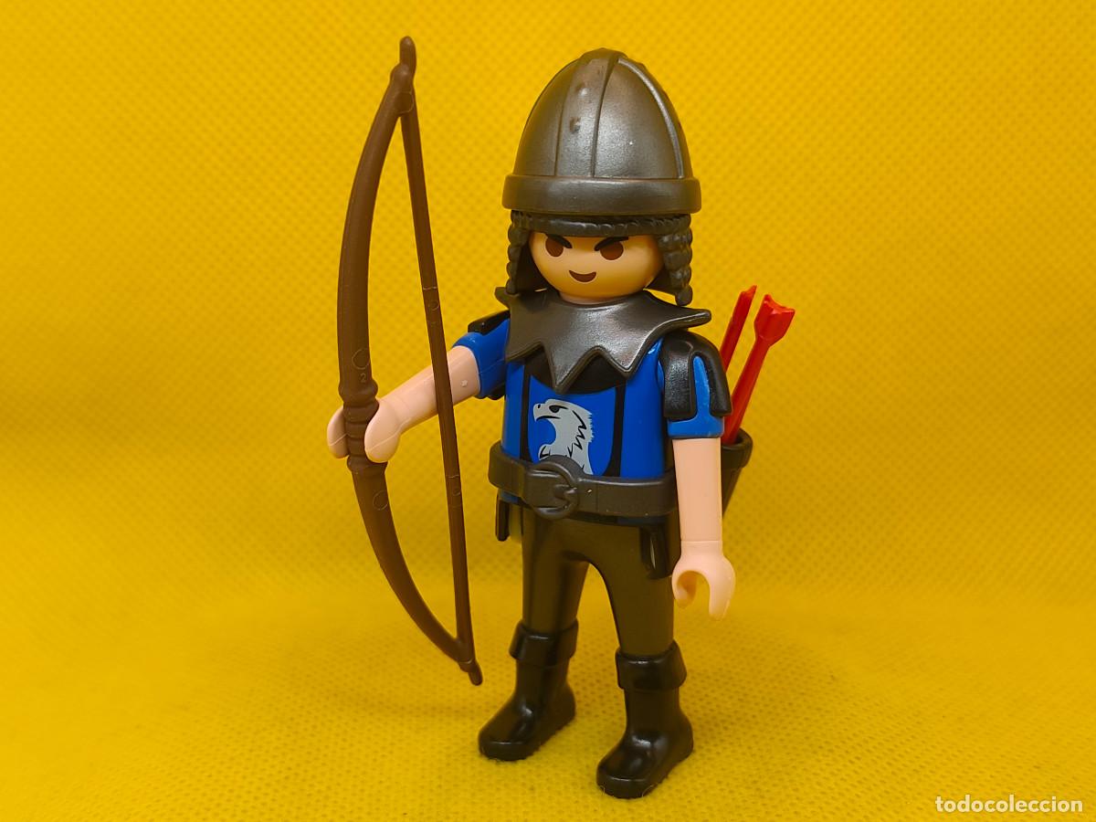 Playmobil: Playmobil Arquero del reino del Halc&oacute;n, soldado medieval