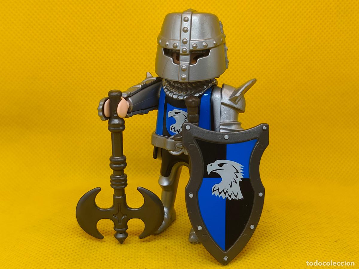 Playmobil: Playmobil Caballero del Halc&oacute;n con hacha doble de combate, caballero medieval