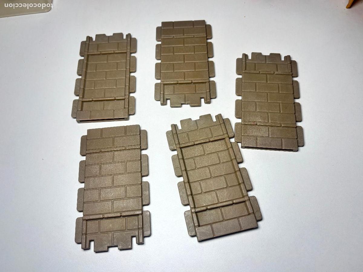 Playmobil: Playmobil lote pared casa castillo