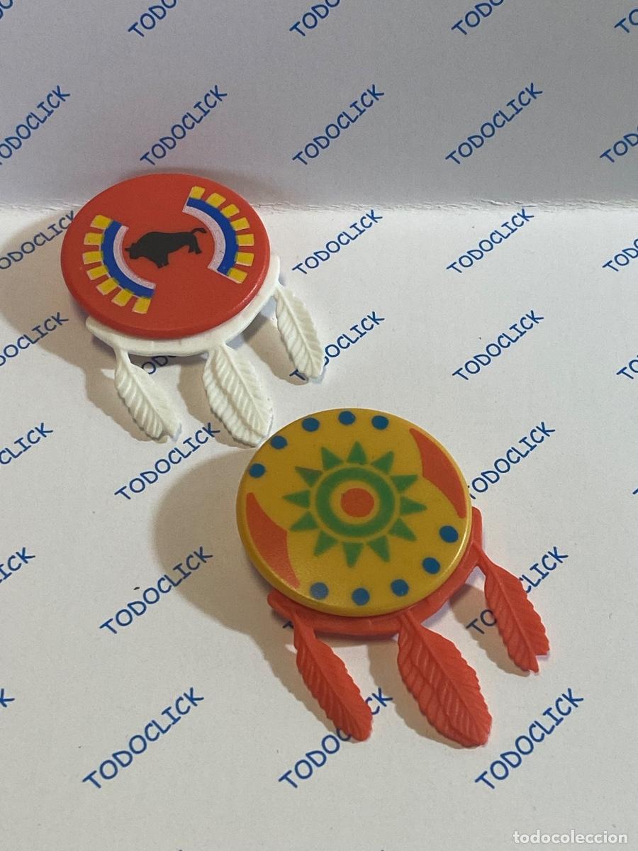 Playmobil: Playmobil escudos indios (pedido m&iacute;nimo)5&euro;)