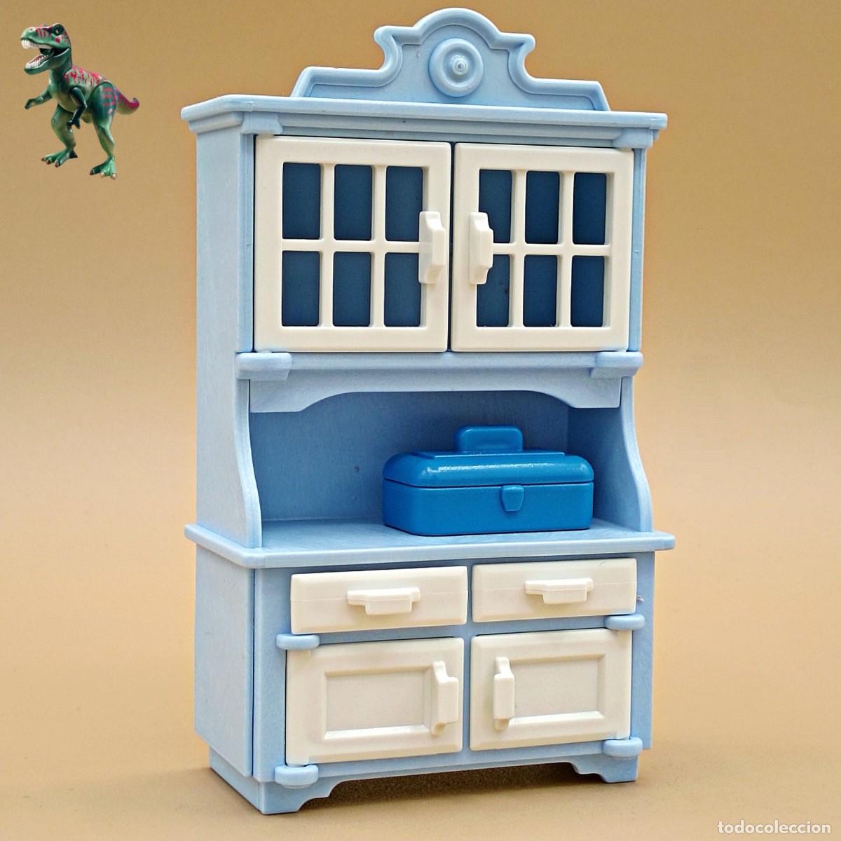 Playmobil: Playmobil estanteria armario cubiertos casa hogar mansion victoriana cocina 5322 alacena mueble
