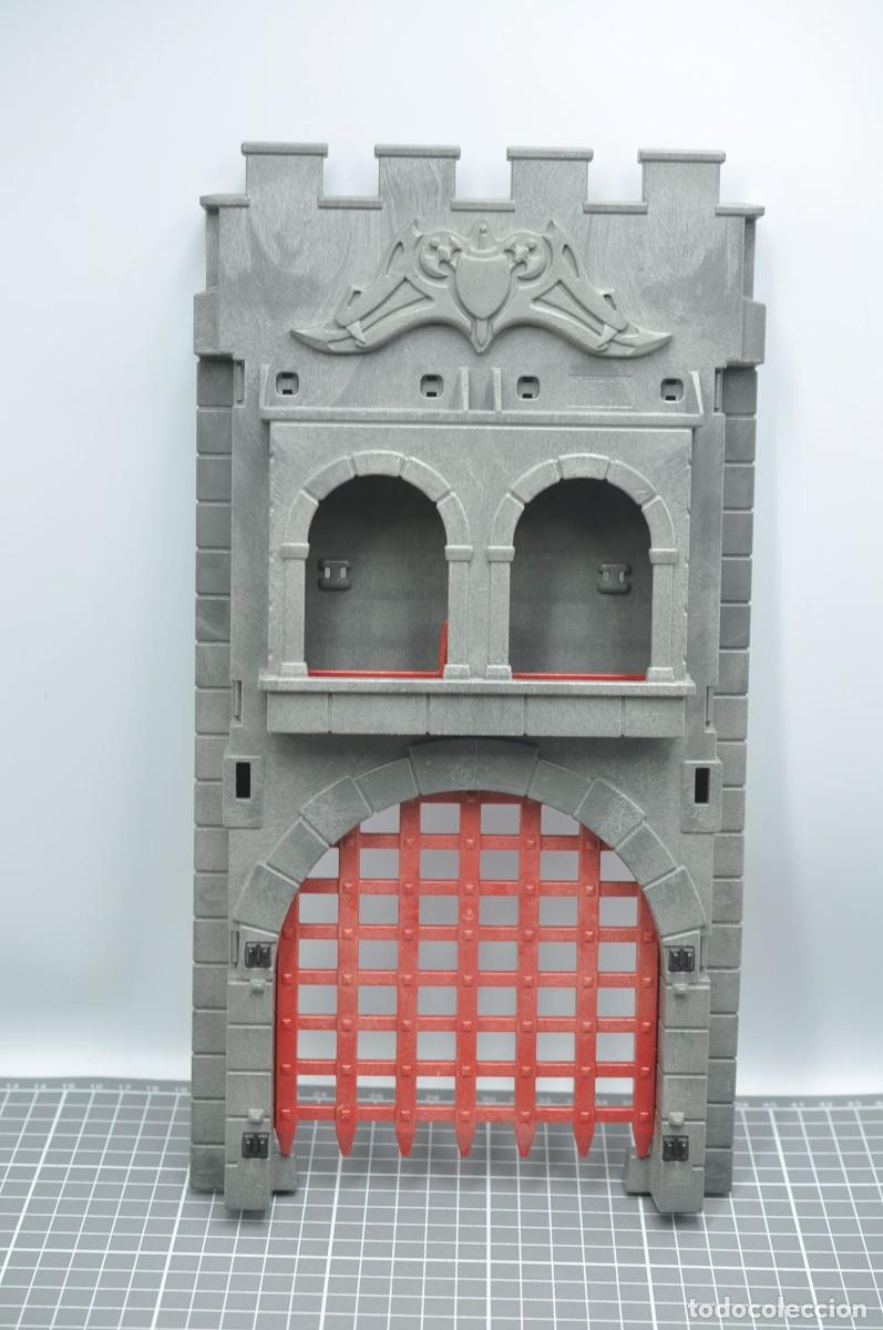 Playmobil: WSK075 Playmobil, entrada castillo drag&oacute;n