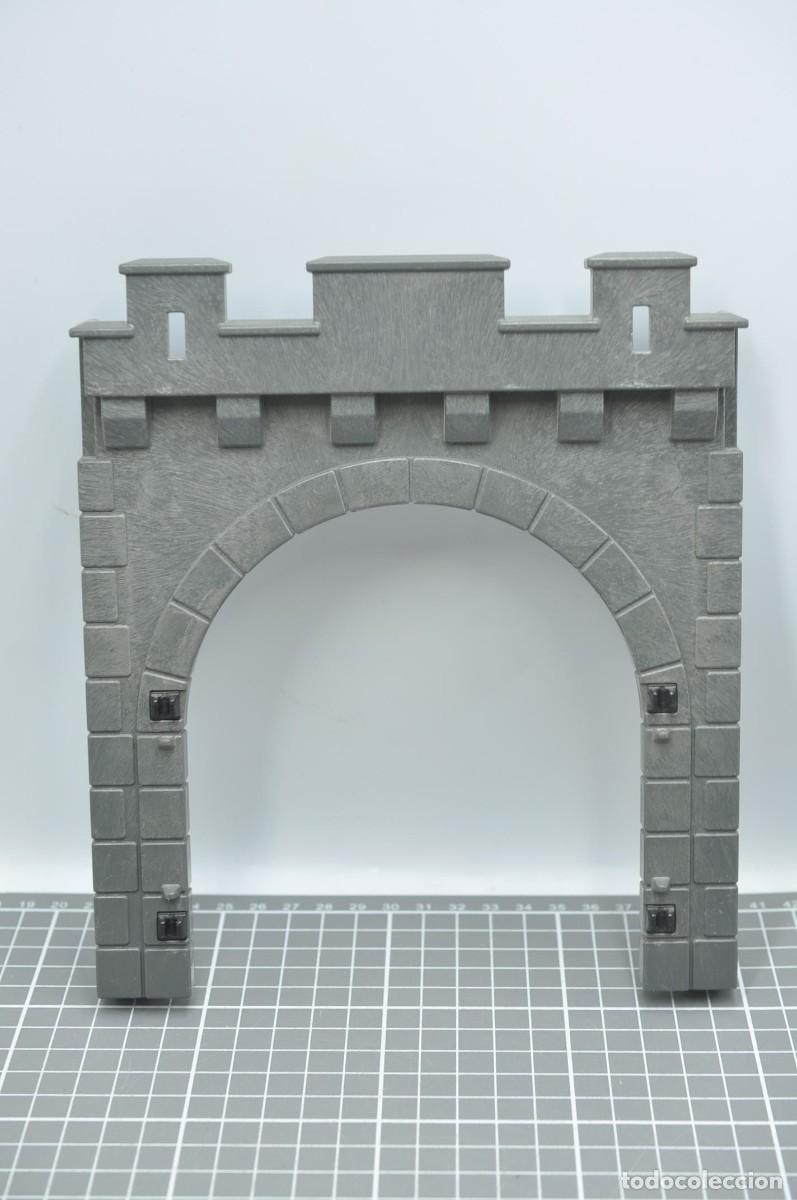 Playmobil: WSK075 Playmobil, entrada castillo drag&oacute;n