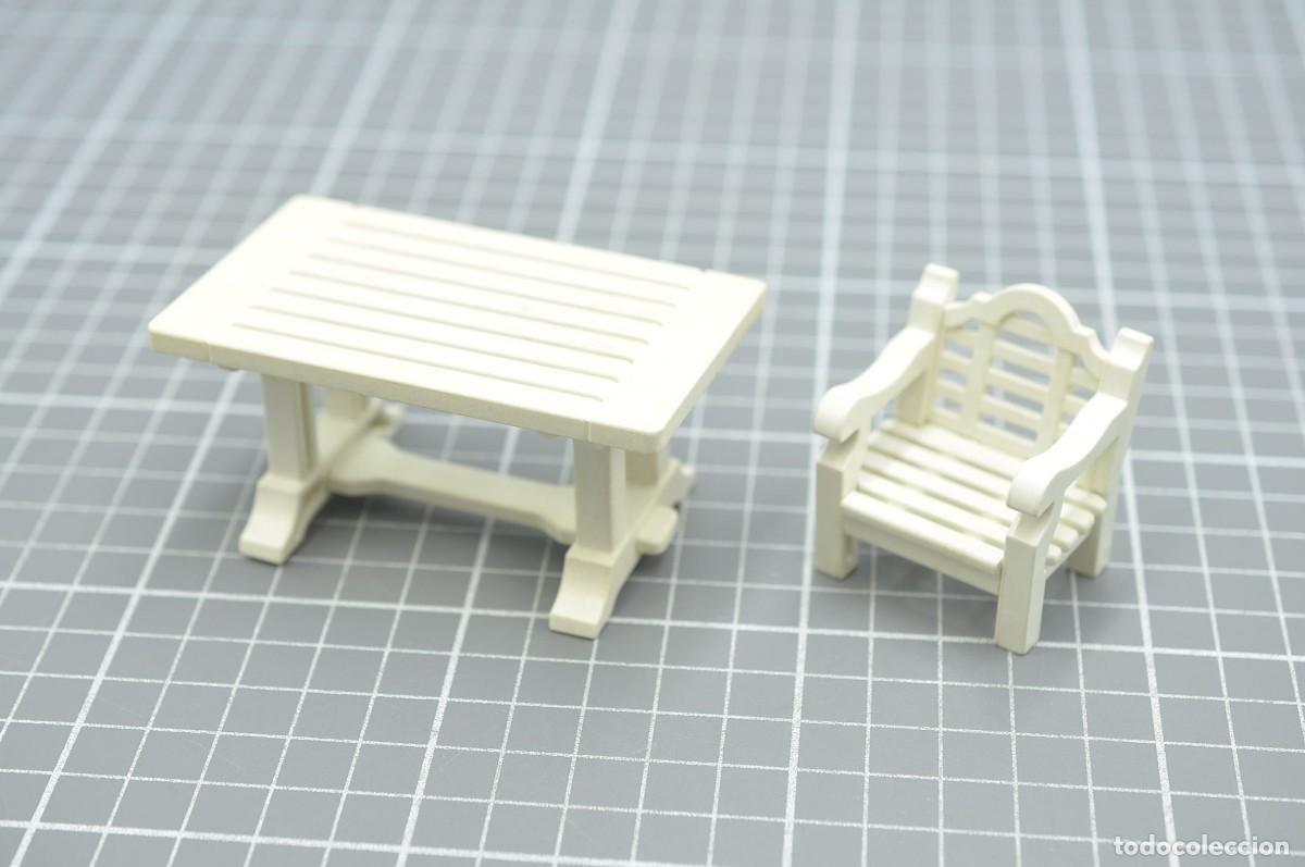 Playmobil: WSK074 Playmobil, mesa y silla jardin victoriano