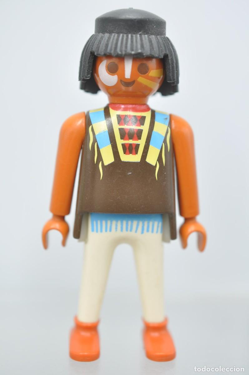 Playmobil: WSK074 Playmobil, figura hombre, indio