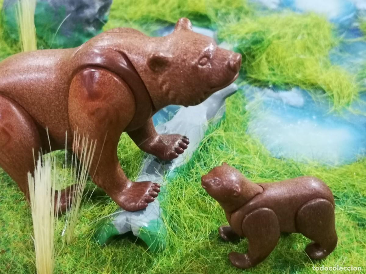 Playmobil: Playmobil 5557 casa arbol osos animales aventura medieval rio Pil
