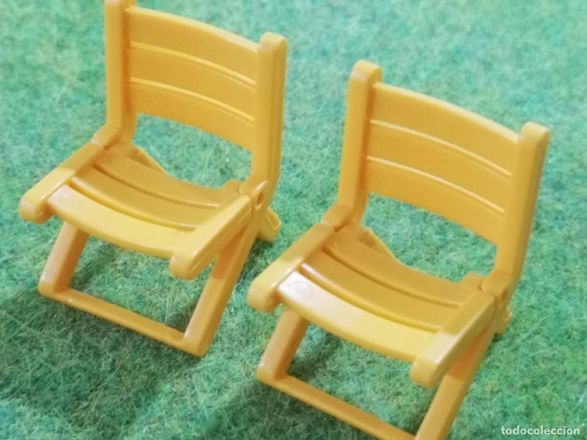 Playmobil: Playmobil 5557 sillas amarillas plegables Pil