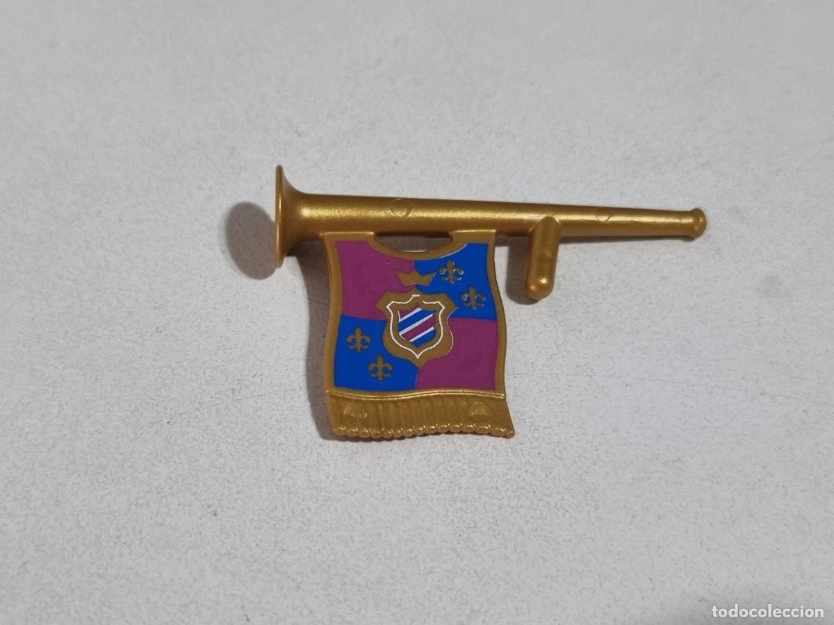 Playmobil: Playmobil 4568 Pieza Trompeta Guardia Caballero Corte Real Heraldo Medieval