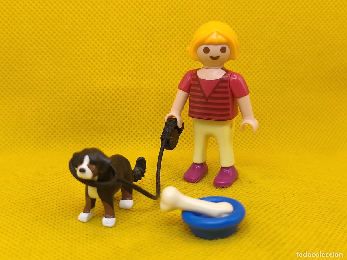 Playmobil: Playmobil ni&ntilde;a con cachorro