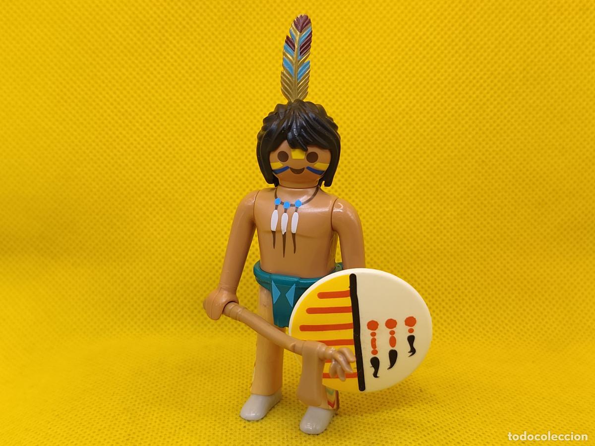 Playmobil: Playmobil Guerrero indio con tomahawk