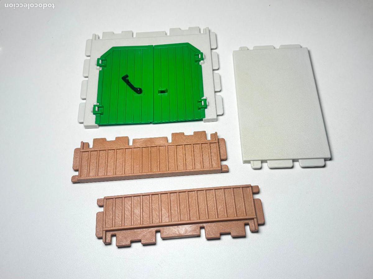 Playmobil: Playmobil 3436 3775 pared puerta poni