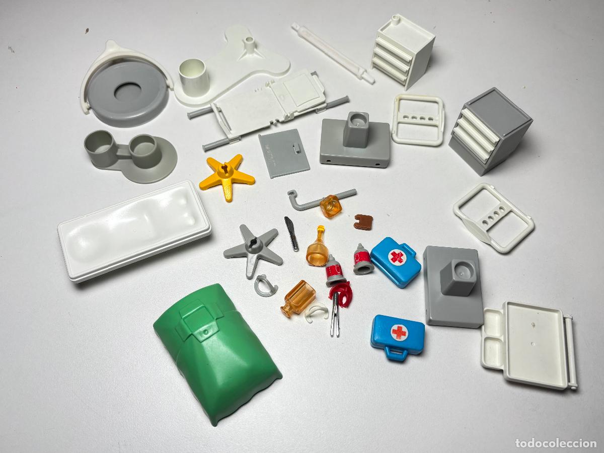 Playmobil: Playmobil 3459 3495 mesita cama hospital