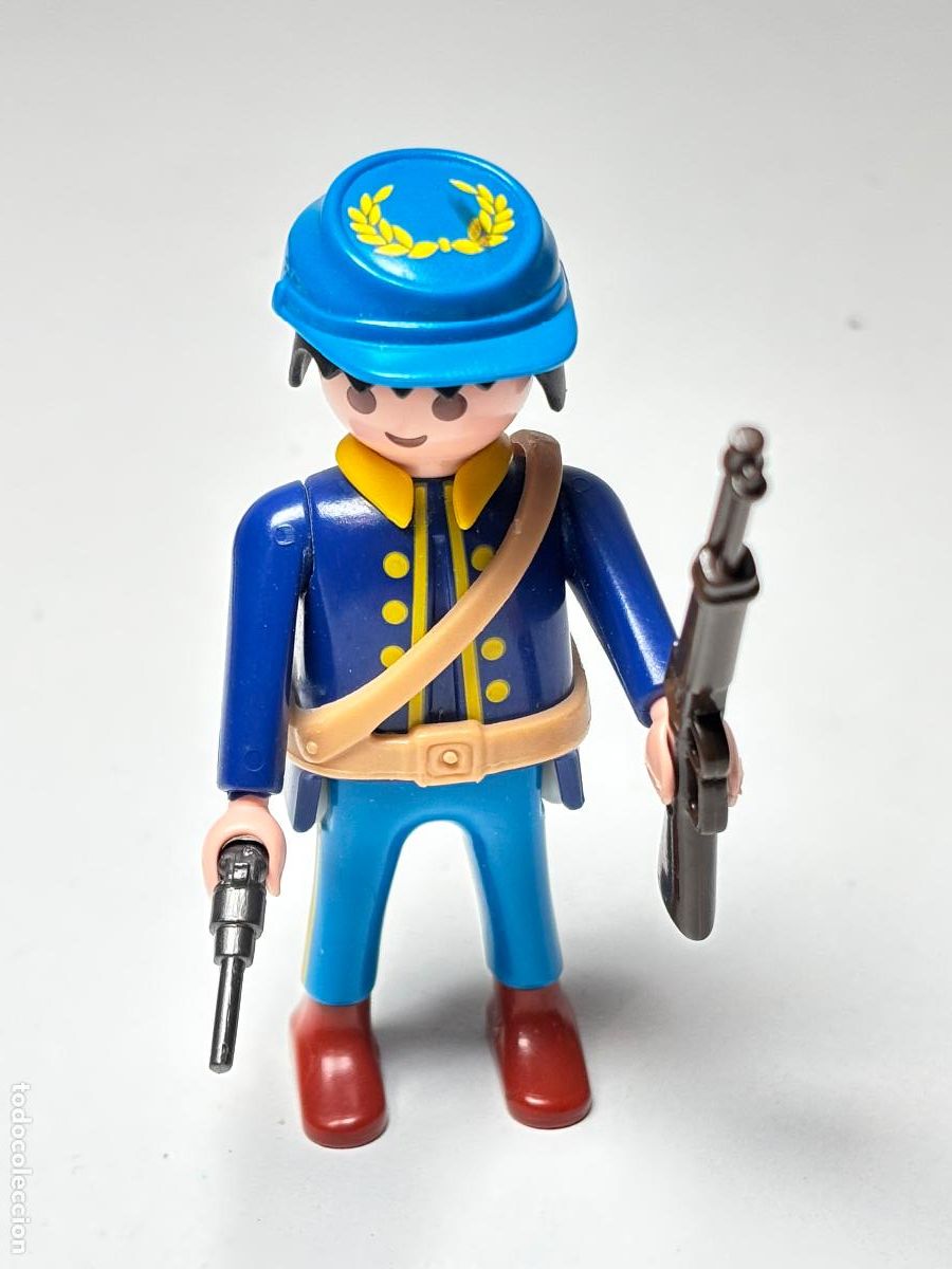 Playmobil: Playmobil lote soldado nordista caballer&iacute;a