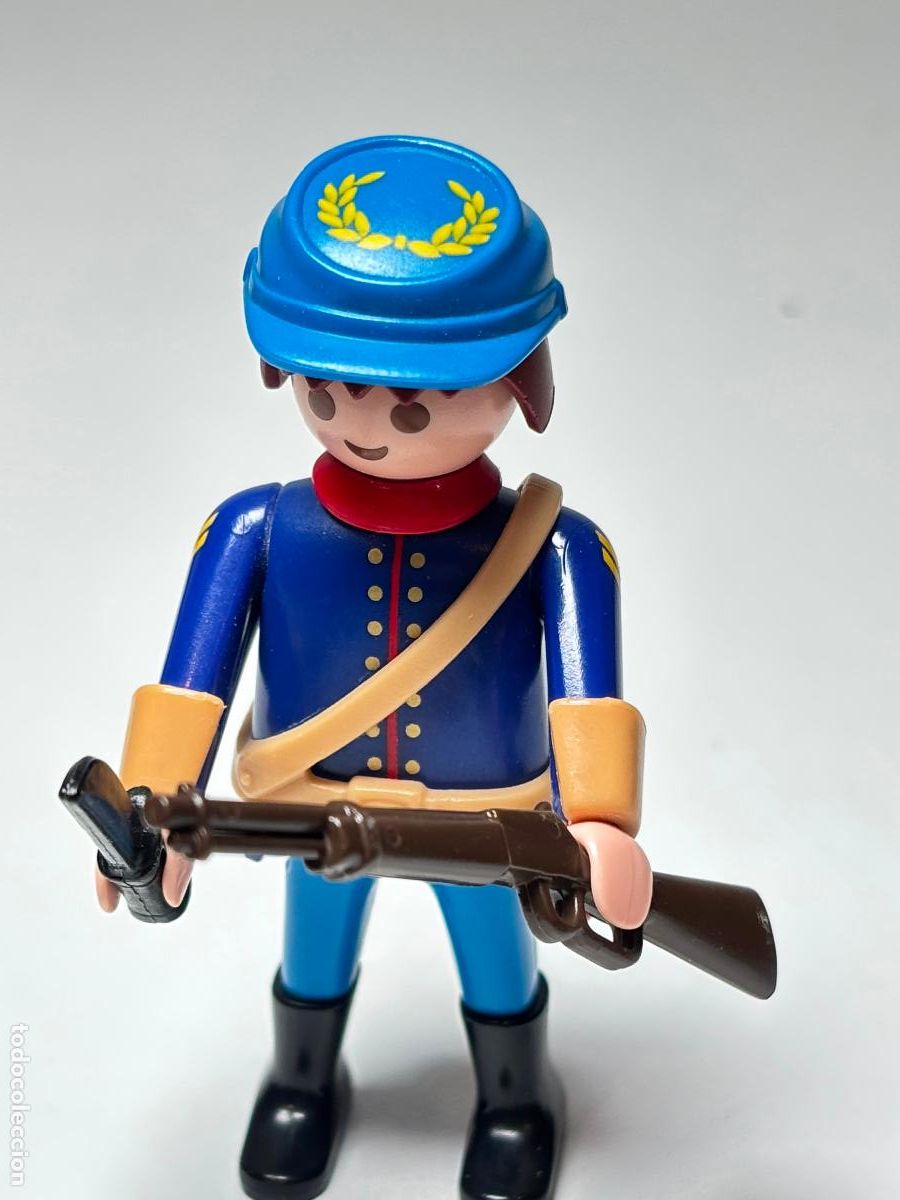 Playmobil: Playmobil lote soldado nordista caballer&iacute;a