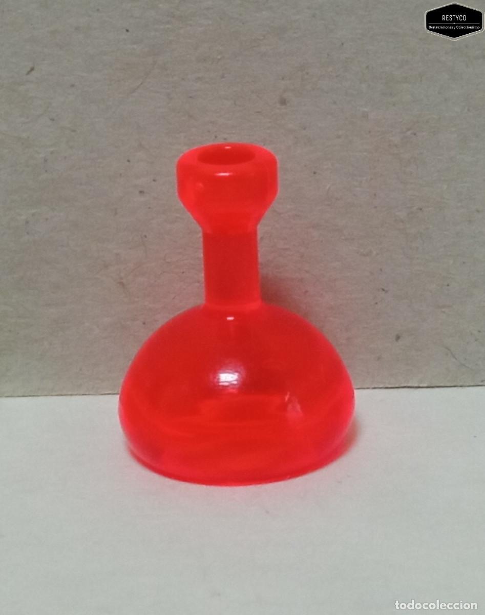 Playmobil: Playmobil - Botella Cristal Color Rojo