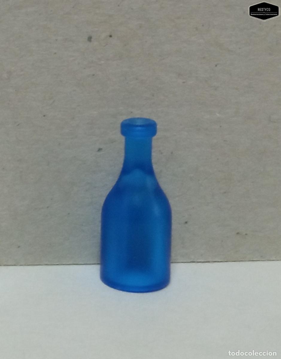 Playmobil: Playmobil - Botella Cristal Color Azul