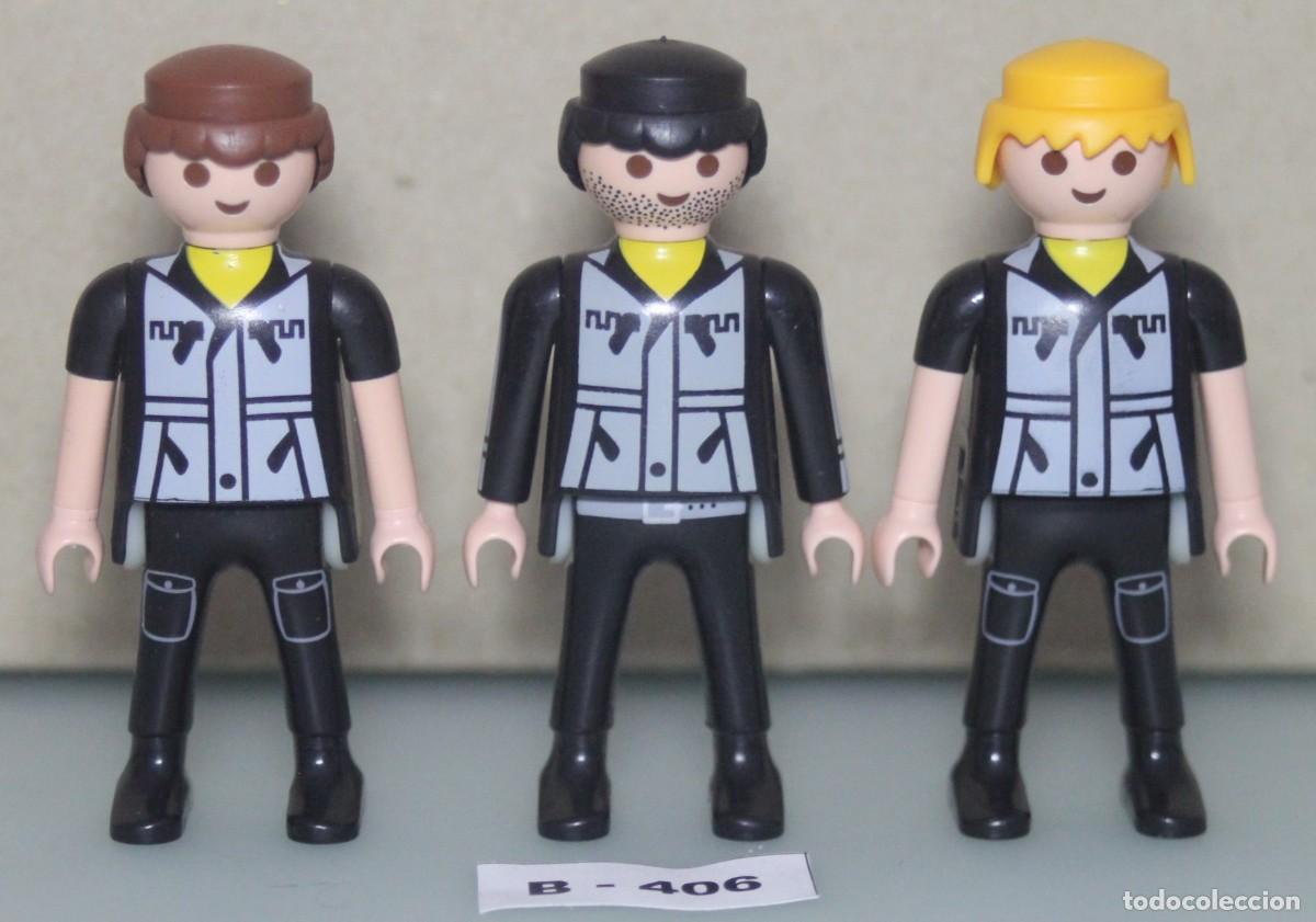 Playmobil: PLAYMOBIL 3 FIGURAS CITY LIFE SEGURIDAD MEC&Aacute;NICO (B-406)