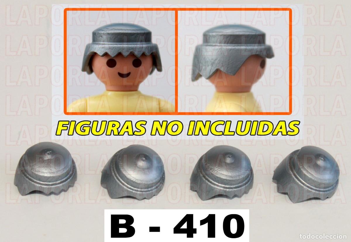 Playmobil: PLAYMOBIL 4 PELUCAS METALIZADAS - ROBOT ESPACIO MEDIEVAL (B-410)