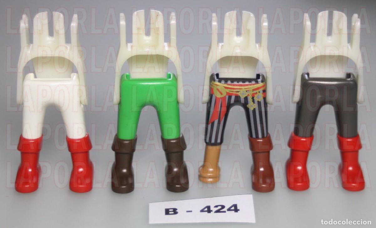 Playmobil: PLAYMOBIL 4 PIERNAS PIRATAS - BUCANERO CAPITAN PATAPALO CORSARIO BARCO (B-424)
