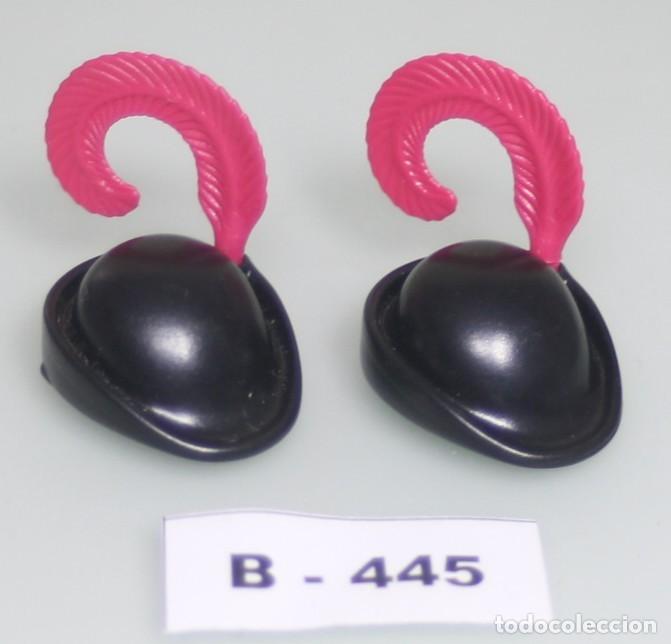 Playmobil: PLAYMOBIL 2 SOMBREROS CON PLUMAS - MEDIEVAL VICTORIANO (B-445)