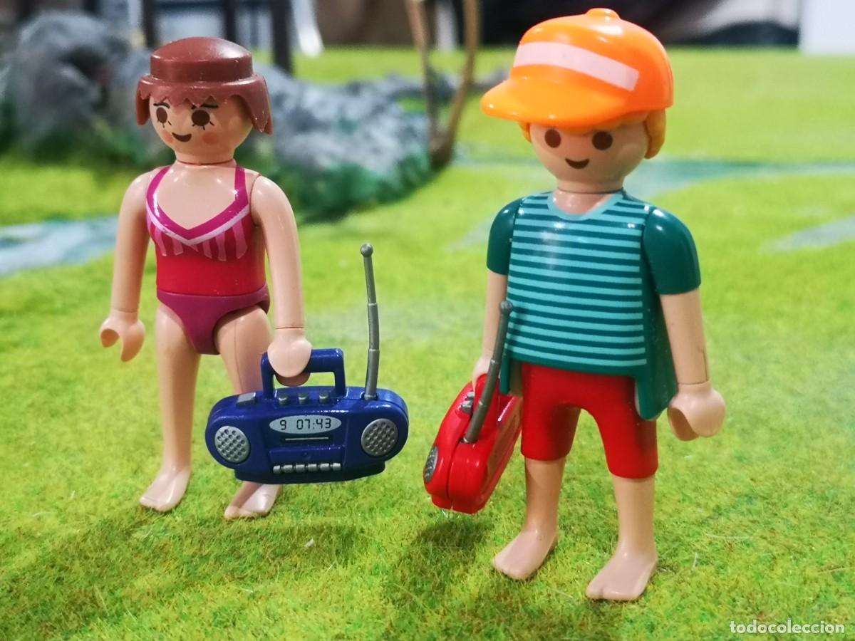 Playmobil: Playmobil fam&iacute;lia playa verano m&uacute;sica Pil