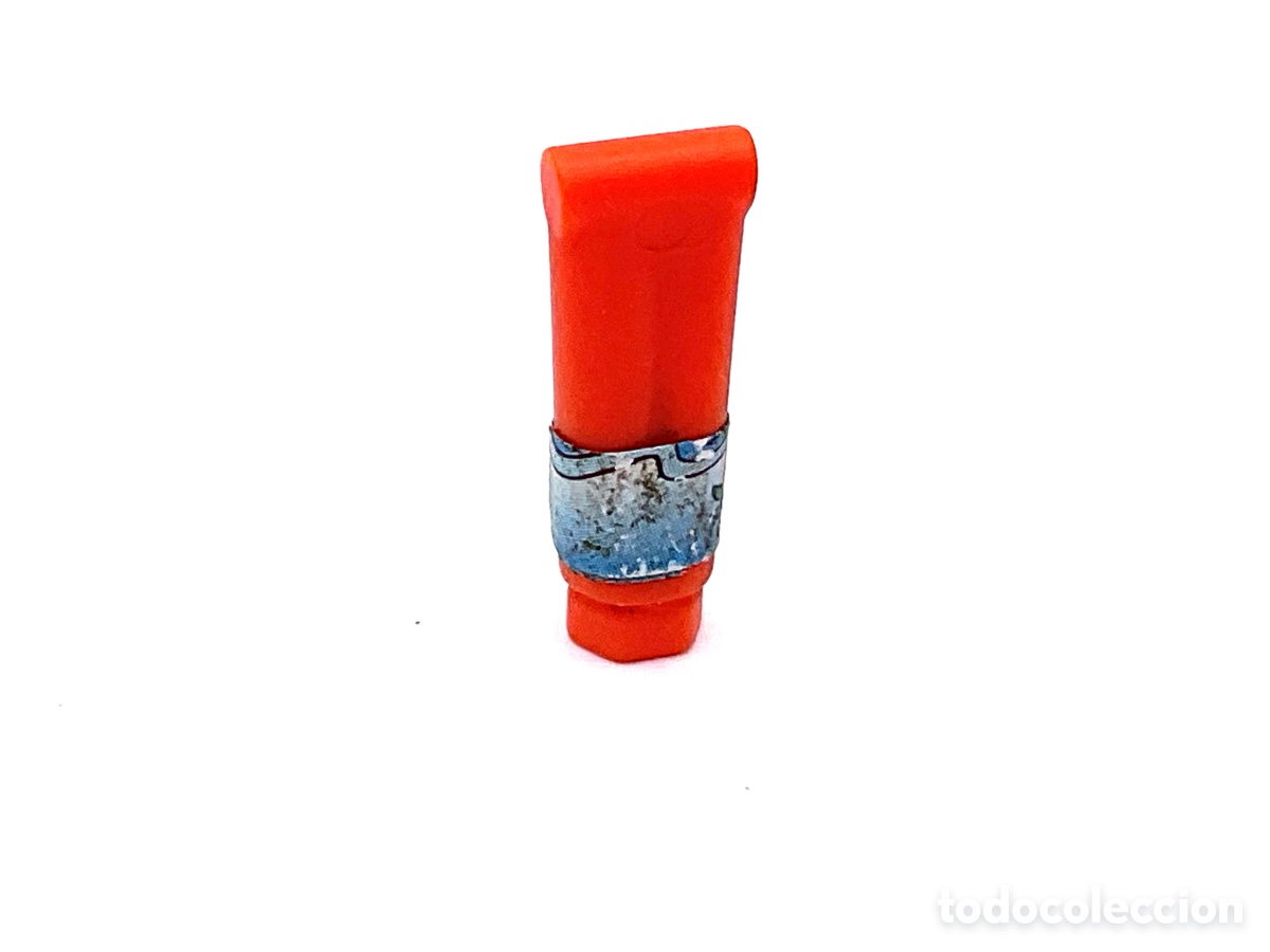 Playmobil: PLAYMOBIL TUBO NARANJA ENVASE BOTE DENT&Iacute;FRICO PASTA DE DIENTES CHAMP&Uacute; PELUQUER&Iacute;A BA&Ntilde;O COCINA