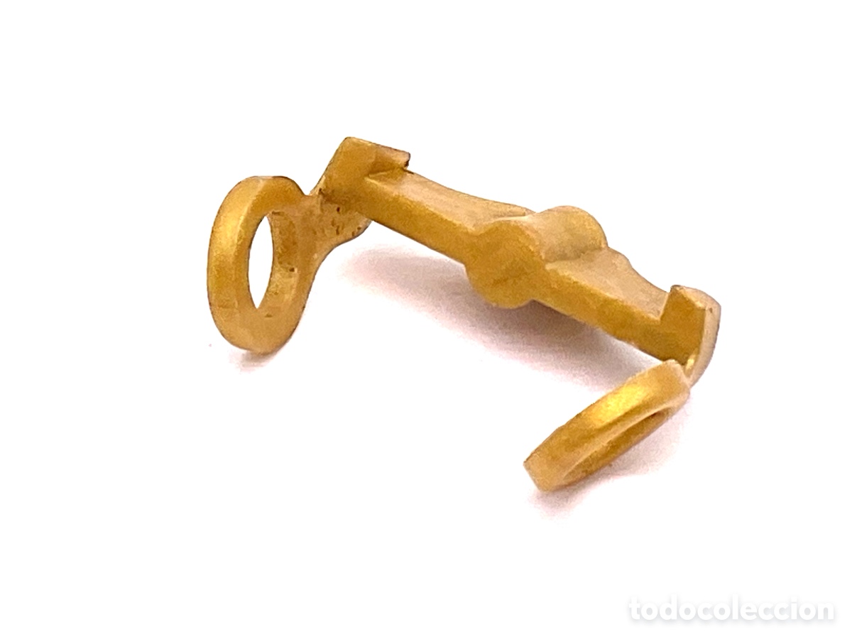 Playmobil: ACCESORIO PLAYMOBIL. PENDIENTES DORADOS. REF PIRATAS.