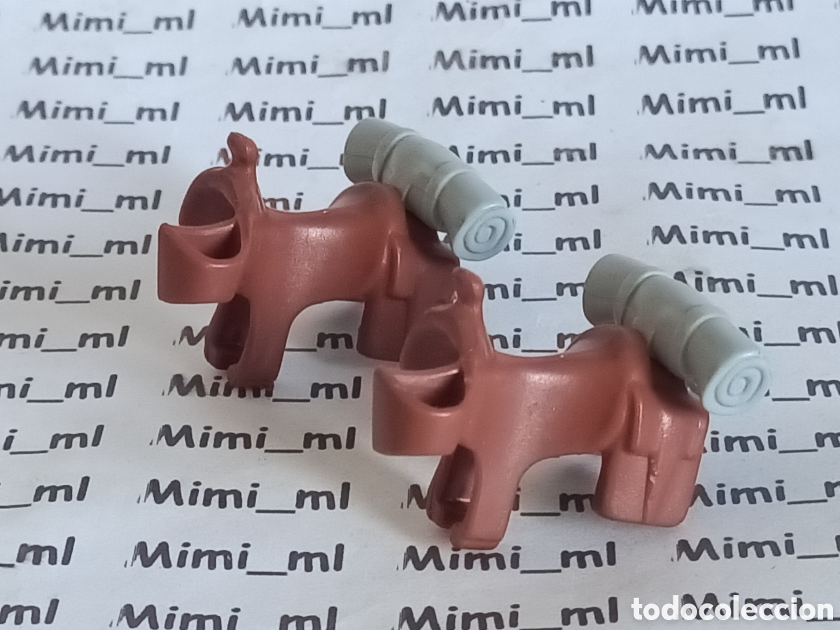 Playmobil: Playmobil 2 monturas con mantas caballo western oeste