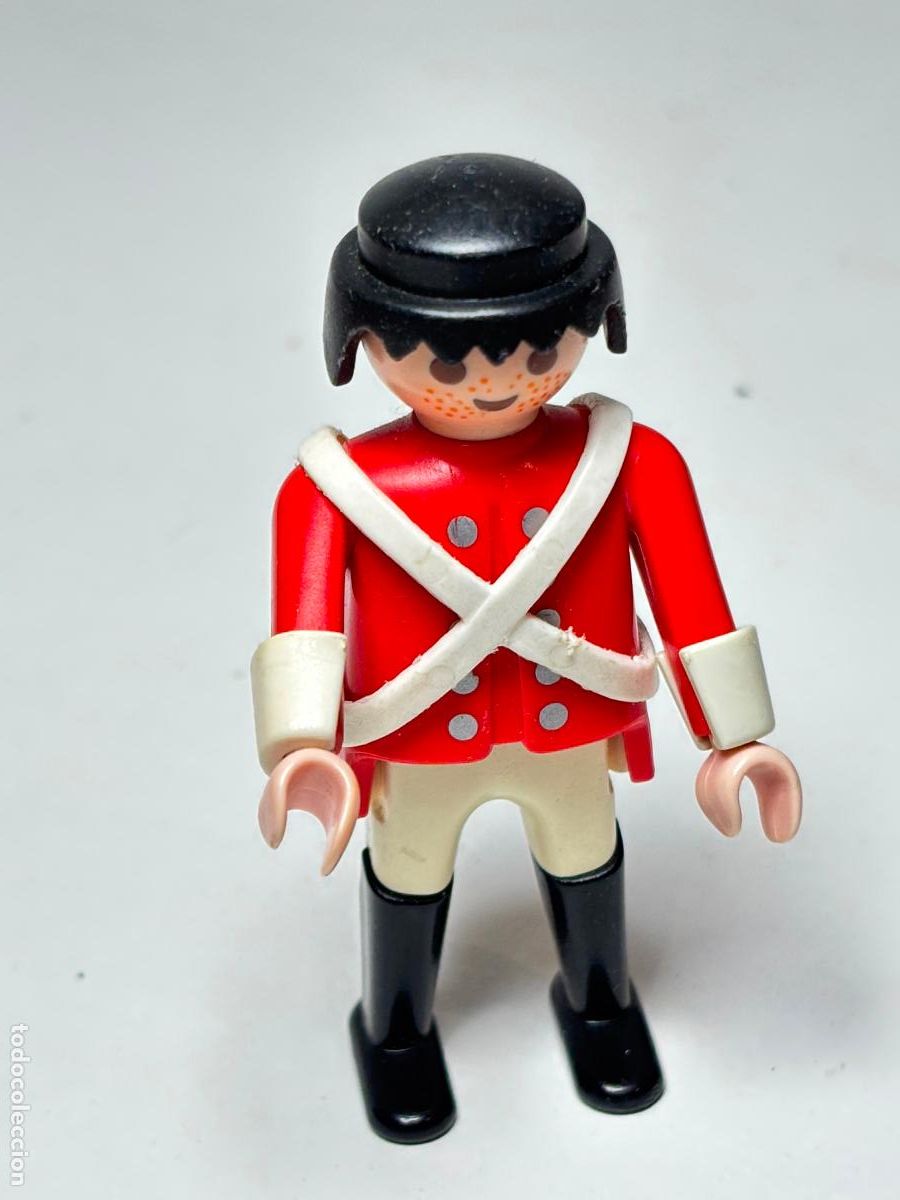Playmobil: Playmobil figura soldado ingl&eacute;s