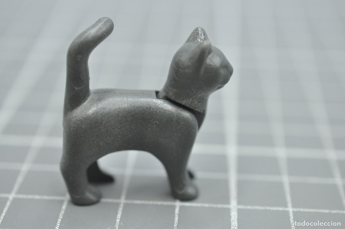 Playmobil: cj1705 PLAYMOBIL - gato gris oscuro