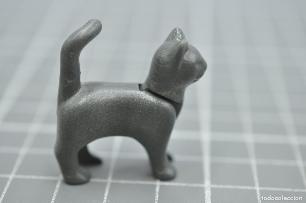 Playmobil: cj1705 PLAYMOBIL - gato gris oscuro