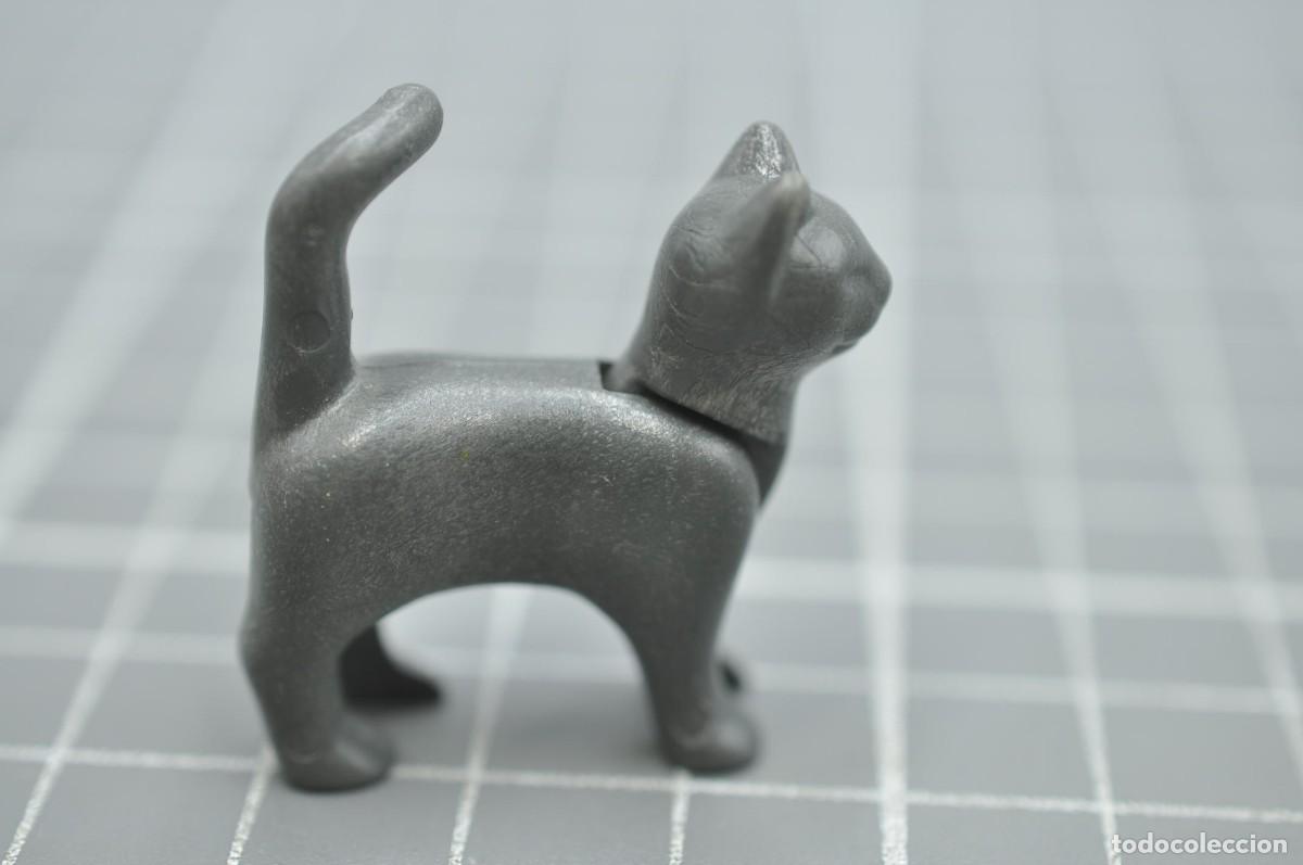 Playmobil: cj1705 PLAYMOBIL - gato gris oscuro